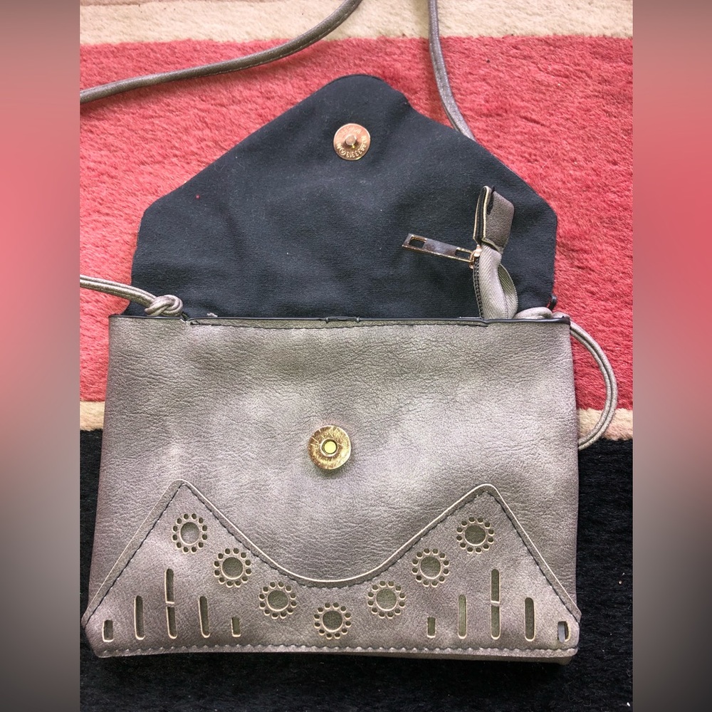 Grey purse